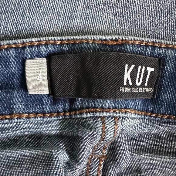 KUT from the Kloth Rachael Fab Ab Mom‎ Jean High Rise Straight Size 4 - Picture 10 of 11